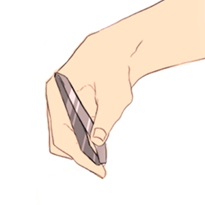 ヒゲを抜く